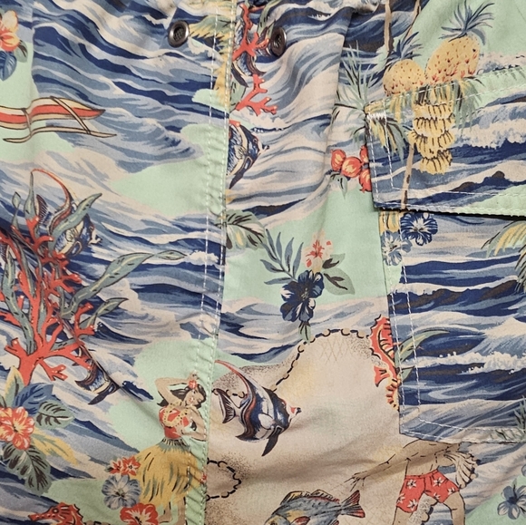 Ralph Lauren Tropical Print Swim Trunks - Picture 8 of 13